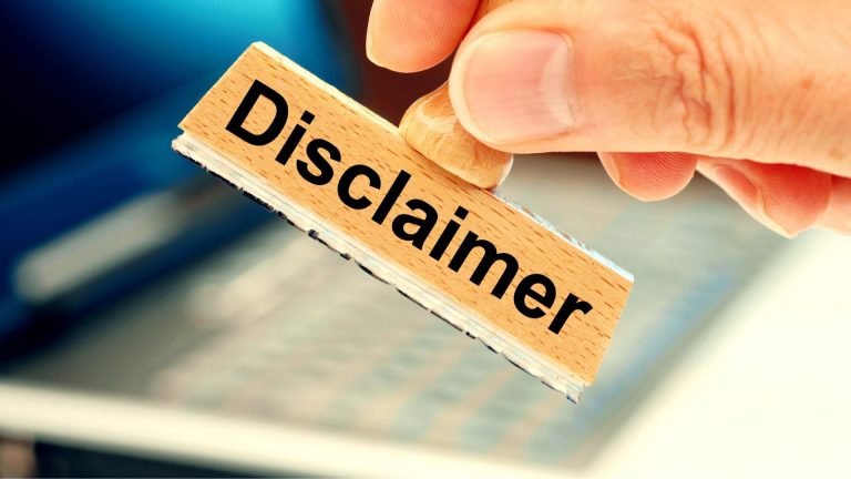 Disclaimer-